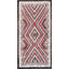 Antique Artistic Tribal Geometric Flatweave Native American Navajo Rug
