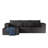 108.3" Sectional Foam Couch-689210264