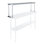 12 in. Deep x 60 in. Long Stainless Steel Single Tier Overshelf