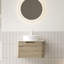 Meuble-lavabo de salle de bain avec lavabo, armoire de rangement murale avec tiroir, pré-assemblé