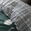 Stag Check Reversible Duvet Cover Set-114324216-119568999