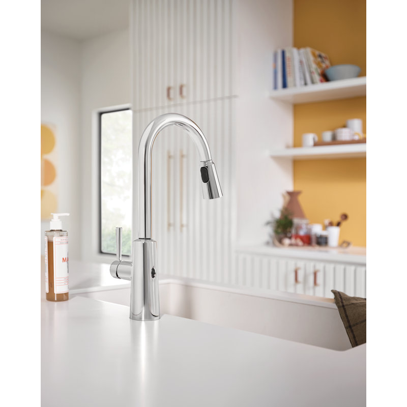 Robinet de cuisine MOE Riley, Argent