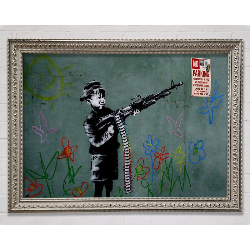 Traffic Warden - Single Picture Frame Print, 59.7cm H x 84.1cm W