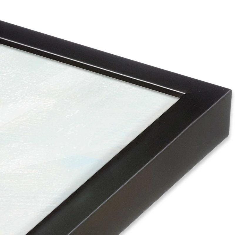 Verdant Rolling Waves I Print, Encadrement ouvert, zinc vieilli, H 13,75 po x l 13,75 po