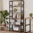 Bookshelf, 31.5In Wide Shelf 6 Tier Bookcase, 70Lbs/Shelf Industrial Bookshelves-908528059