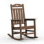 Chaise berçante en PEHD Adirondack, idéale pour une utilisation intérieure et extérieure-1978780016