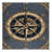 Washable Vintage navigation compass Nautical Area Rug-709600916