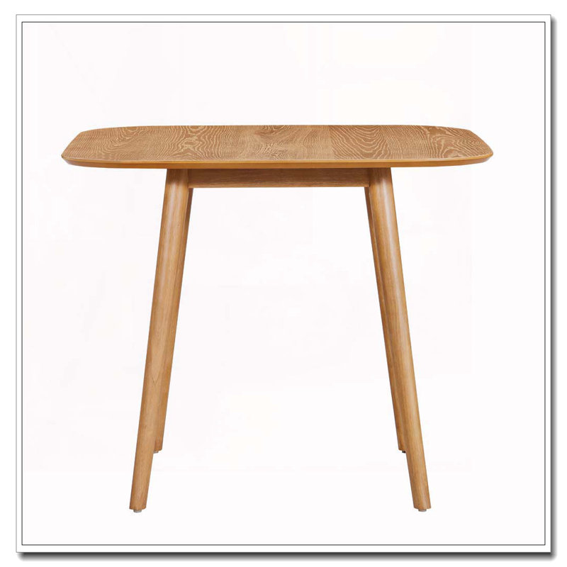 Wood Square Dining Table, Natural