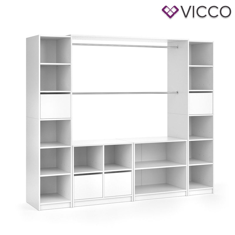 Blytheville 225.4cm Closet System