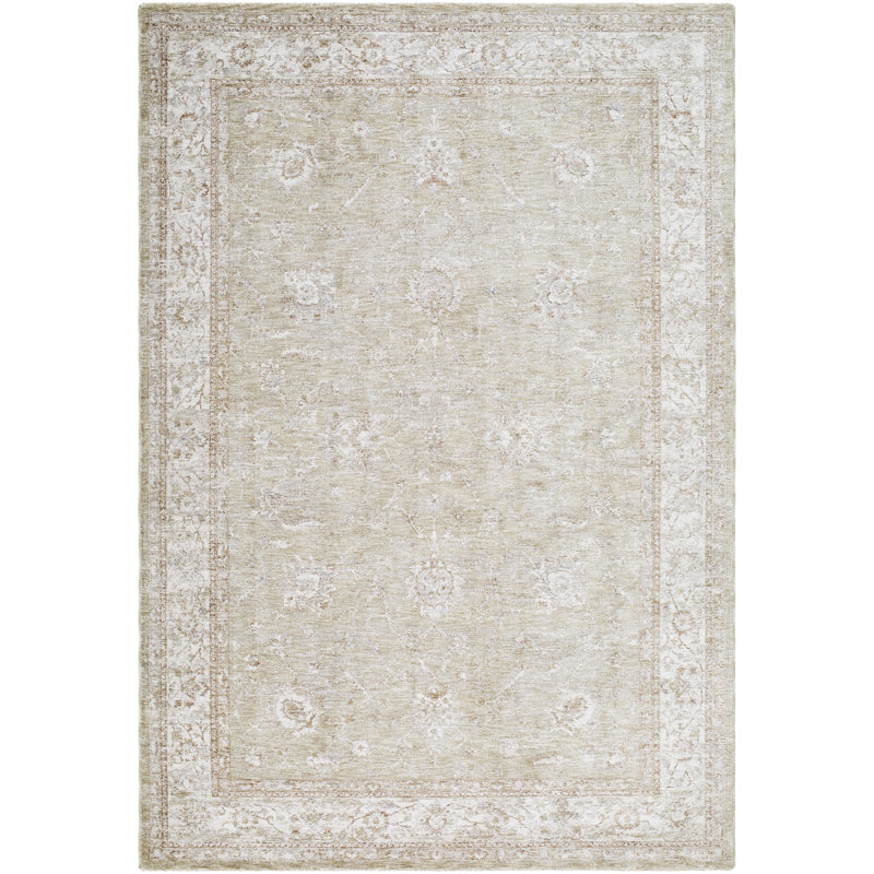 Langridge Machine Woven Area Rug, Rectangle 5' x 7'5"