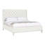 Michael Weiss Solid Wood Wingback Bed-129462566-129462544