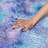 Shag Area Rugs for Living Room, 9x12 ft Soft Fluffy Rugs for Bedroom, Nursery, Kids Room Home Decor, Tie-Dyed Blue Rainbow-1878869597