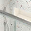Porte de douche à dérivation, porte coulissante, avec verre trempé de 1/4 po 56-60 po x 70 po-113930987