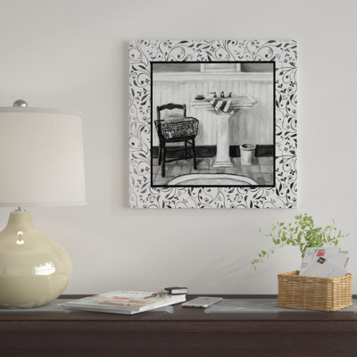 « salle de bain ii », impression sur toile