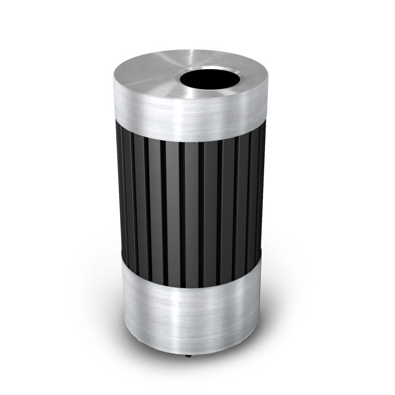 ArchTec Steel Open Kitchen Trash Can - 25 Gallons