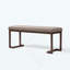 Banc rembourré moderne avec structure en métal, banc d'intérieur pour entrée, couloir, salon, salle à manger, chambre à coucher, moderne et décoratif-1242498988