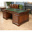 Grand bureau partenaire en acajou-110482350