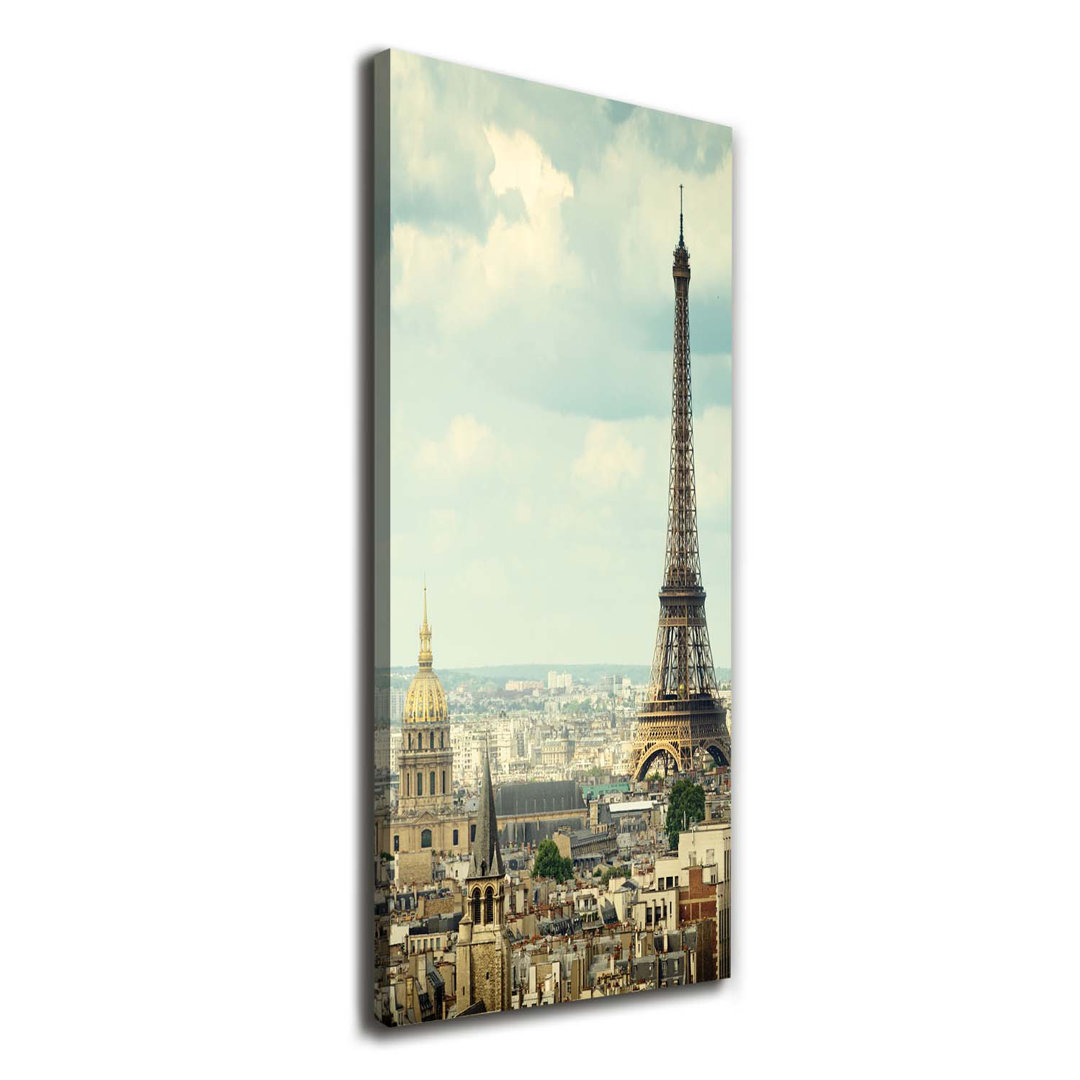 Eiffel Tower Paris - Wrapped Canvas Print