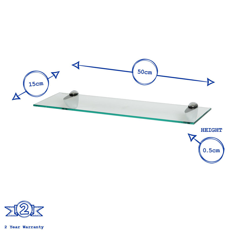 Drill / Screw Shower Shelf