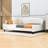 Full Size Tufted Upholstered Daybed with Slats-1908838066