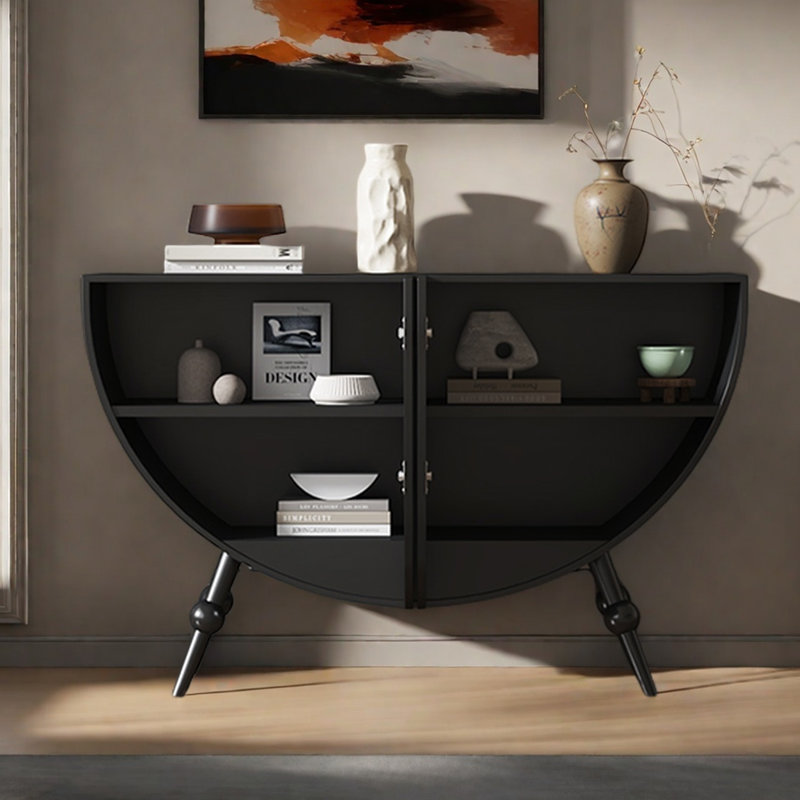 Armoire moderne et élégante en bois, Noir