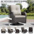 5-Person PE Wicker Outdoor Patio Set With Sofa,Chairs,Ottomans,2 Tables & Beige Cushions-1105843284