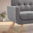Janeil 49.5'' Reception Loveseat-498589568