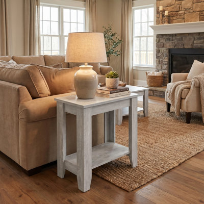Weddel Basilico End Table with Storage