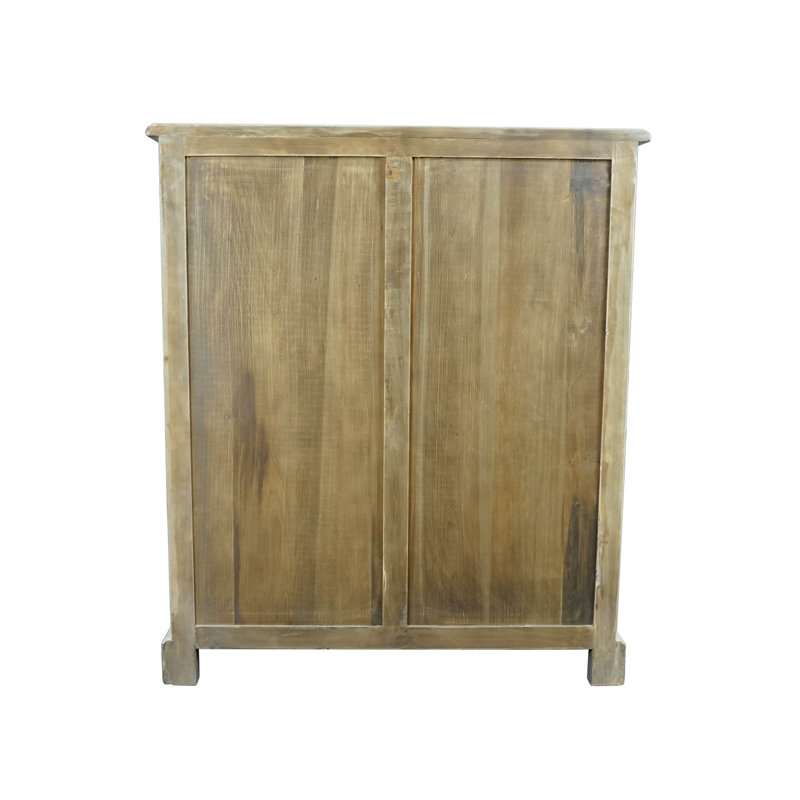 Farhanaaz Solid Wood Accent Cabinet