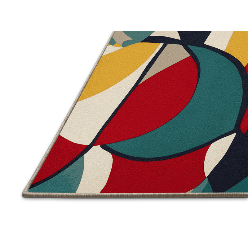 Zippy Pop Rug, Round 7'