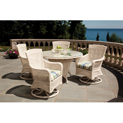Grand Traverse Outdoor Round Dining Table