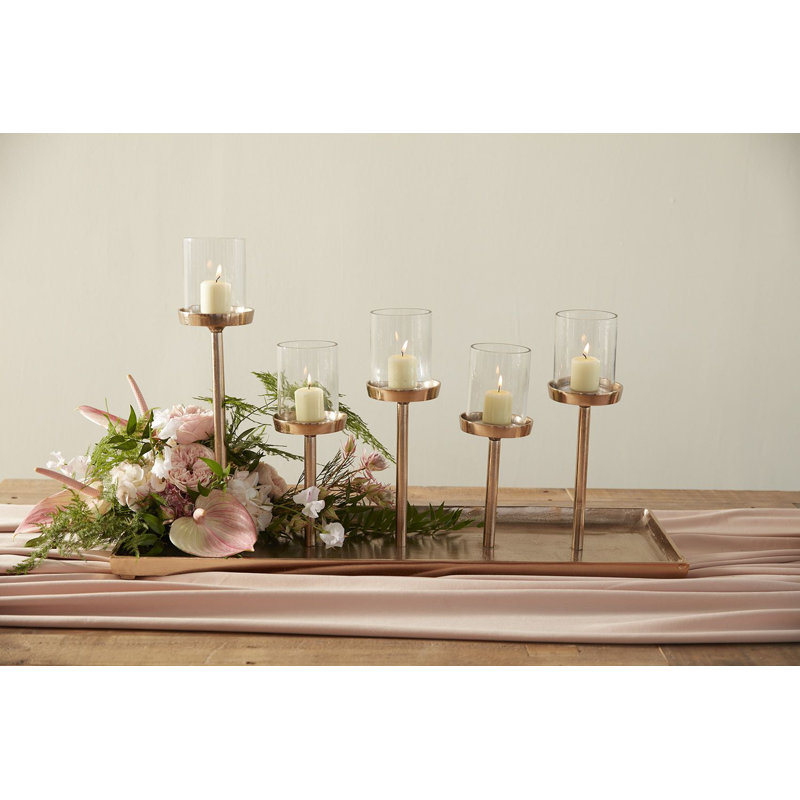 Candelabra, Champagne/Clear