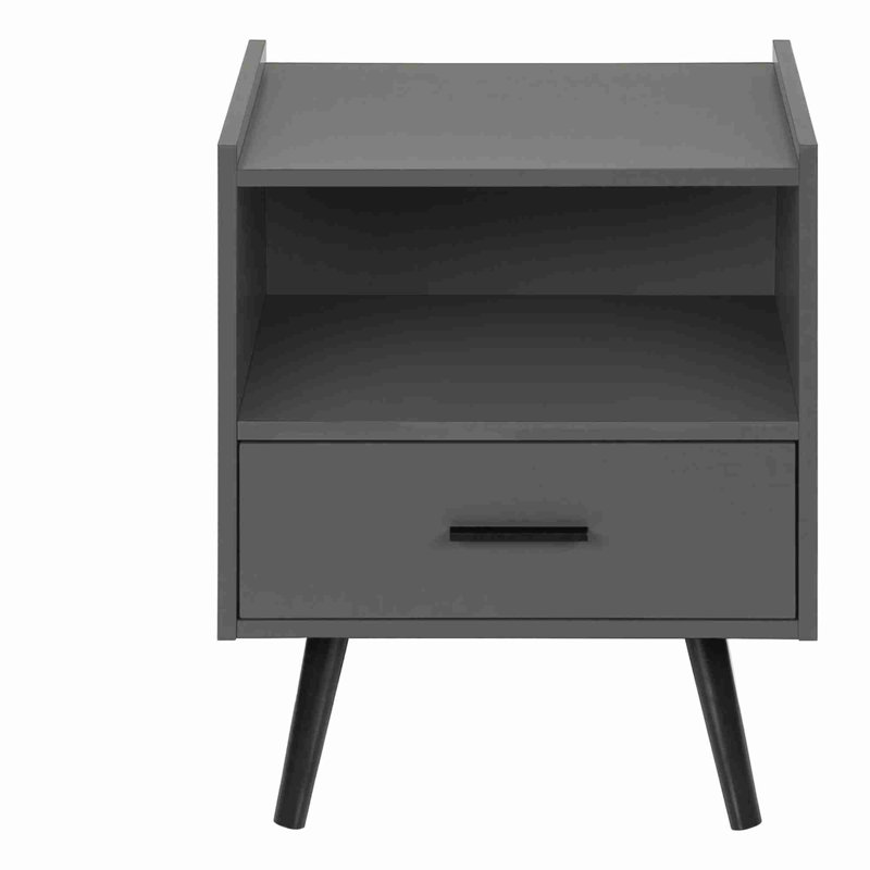 Table de bout moderne minimaliste, Gris