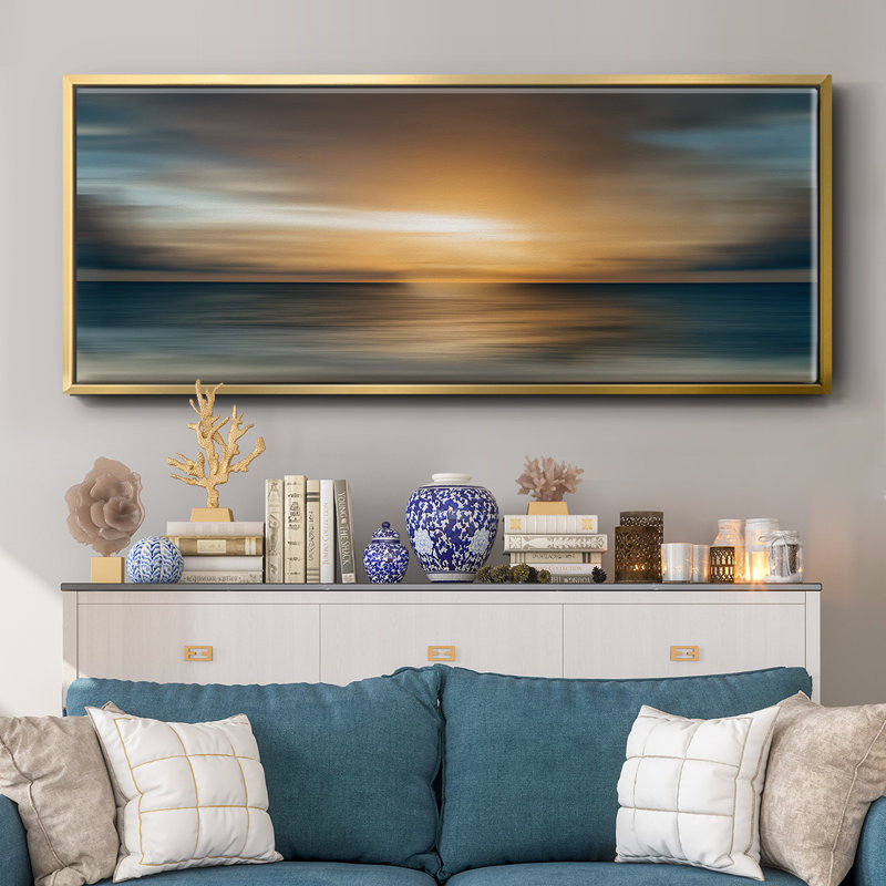 In The Beginning- Framed Canvas