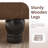 Dimitrika 30'W Faux Leather Tufted Round Storage Ottoman-983595453