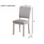 Chaise d'appoint 4pc