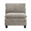 Contemporain, 6, modulaire modulaire, revêtement en chenille, contreplaqué, rembourrage en mousse confortable, coussins d'accoudoirs réglables, dossiers réversibles, housses de siège amovibles, 6 pieds exposés-433347061
