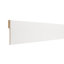 .875 In. D X 7.5 In. W X 48 In. L Primed MDF Covertrim Baseboard Moulding