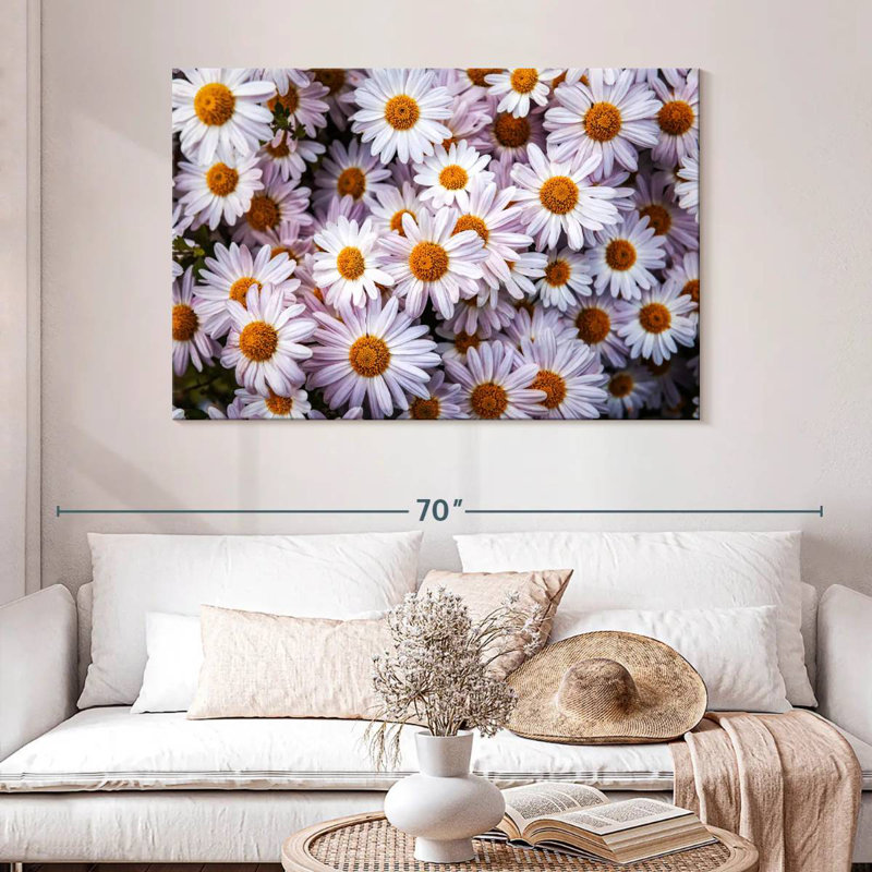Harnek Shasta Daisies, 32" H x 48" W