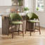 Tabouret de bar rembourré en bois massif-339600678-339600681