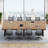 8-person Rectangular Solid Wood Conference Table