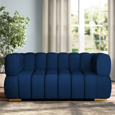 Tavarez 68'' Velvet Loveseat