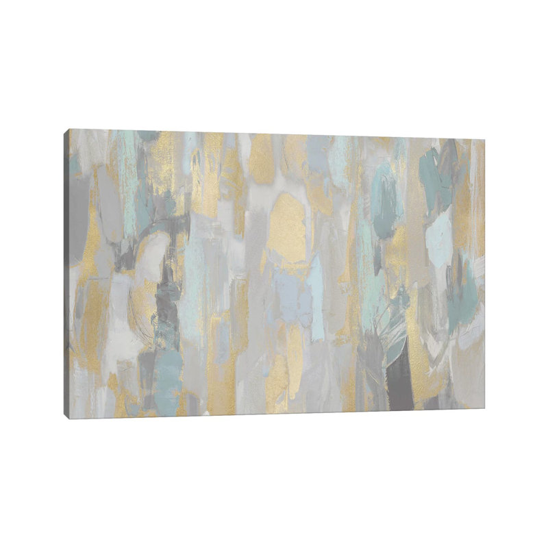 Revelation Aqua by Jennifer Martin - Wrapped Canvas Gallery-Wrapped Canvas Giclée, 20.32cm H x 30.48cm W