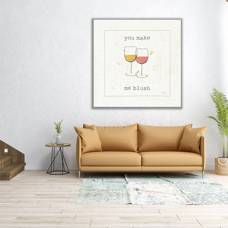 Flavor Notes I - Canvas Print Wall Art, 16" H x 16" W