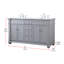 Ensemble de meuble-lavabo double 60 po Lydie-877026567-881145652