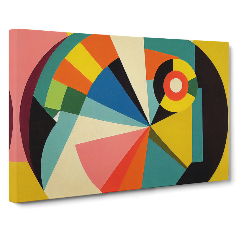 Luminous Abstract Art - Wrapped Canvas, 50cm H x 76cm W x 3cm D