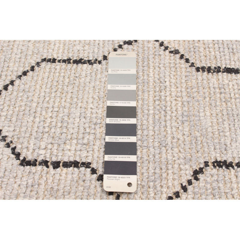 Tapis unique en viscose noué à la main 5 pi 1 po x 7 pi 10 po nouvel âge Iobst