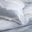 Ensemble de housse de couette en coton 3 pièces pour très grand lit, bleu