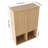 24 Inch Original Oak Wall Mount Side Cabinet, Soft Close Door Combined KD Storage Cabinet-137738049