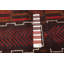 Tapis brun noué à la main 3 pi 5 po x 5 pi 11 po Teimani